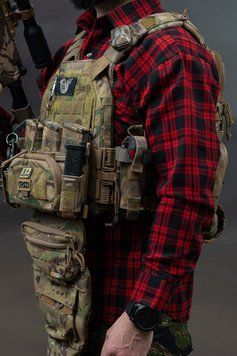 Сорочка K9C червона клітинка K9C-S004 фото