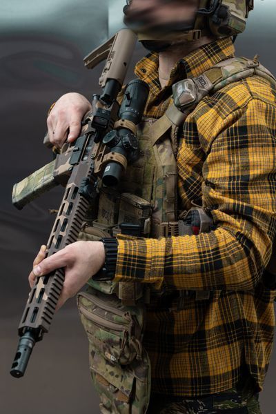 Сорочка K9C жовто-чорна K9C-S001 фото